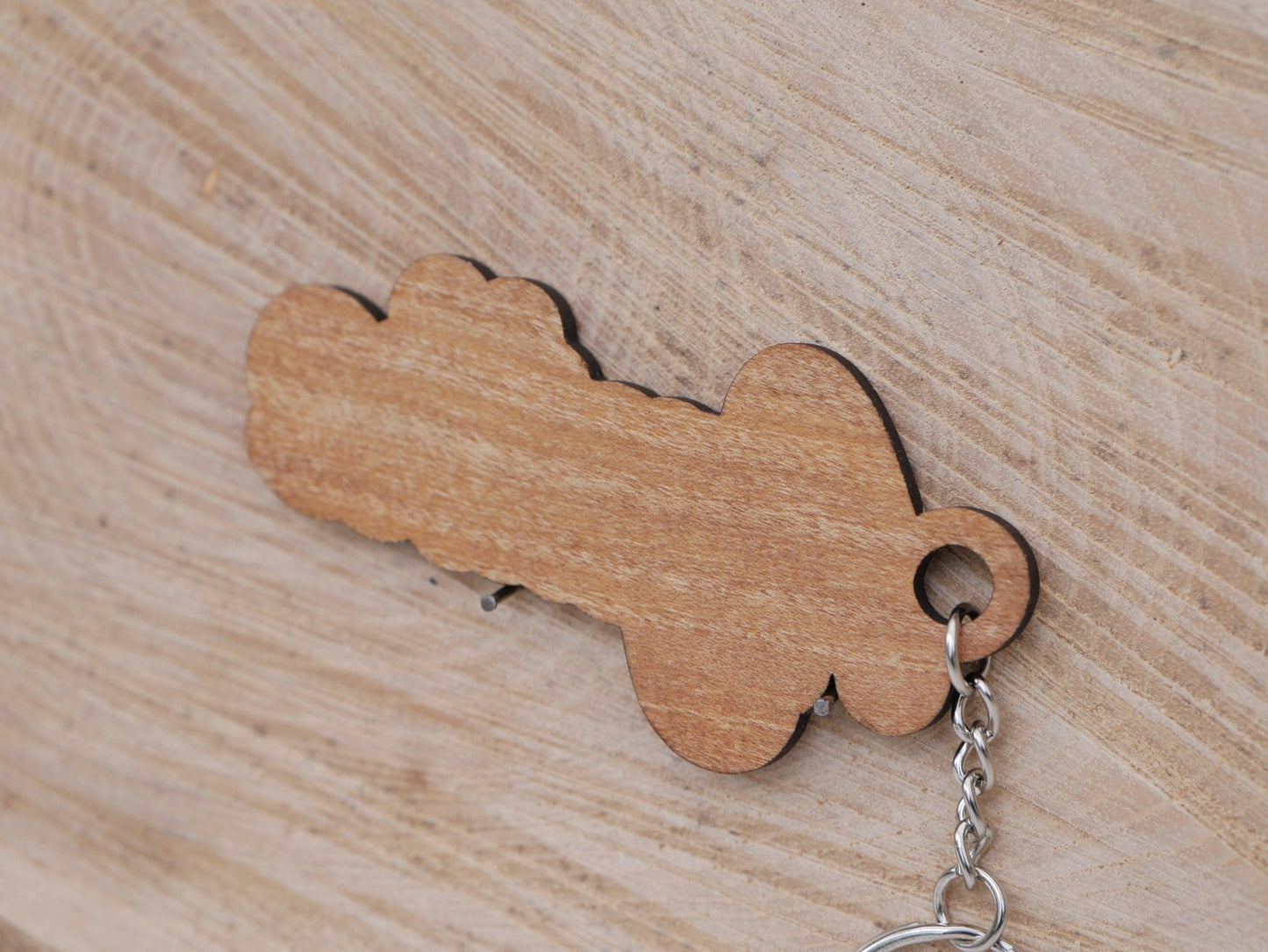 Porte - clé personnalisé - Bois Création