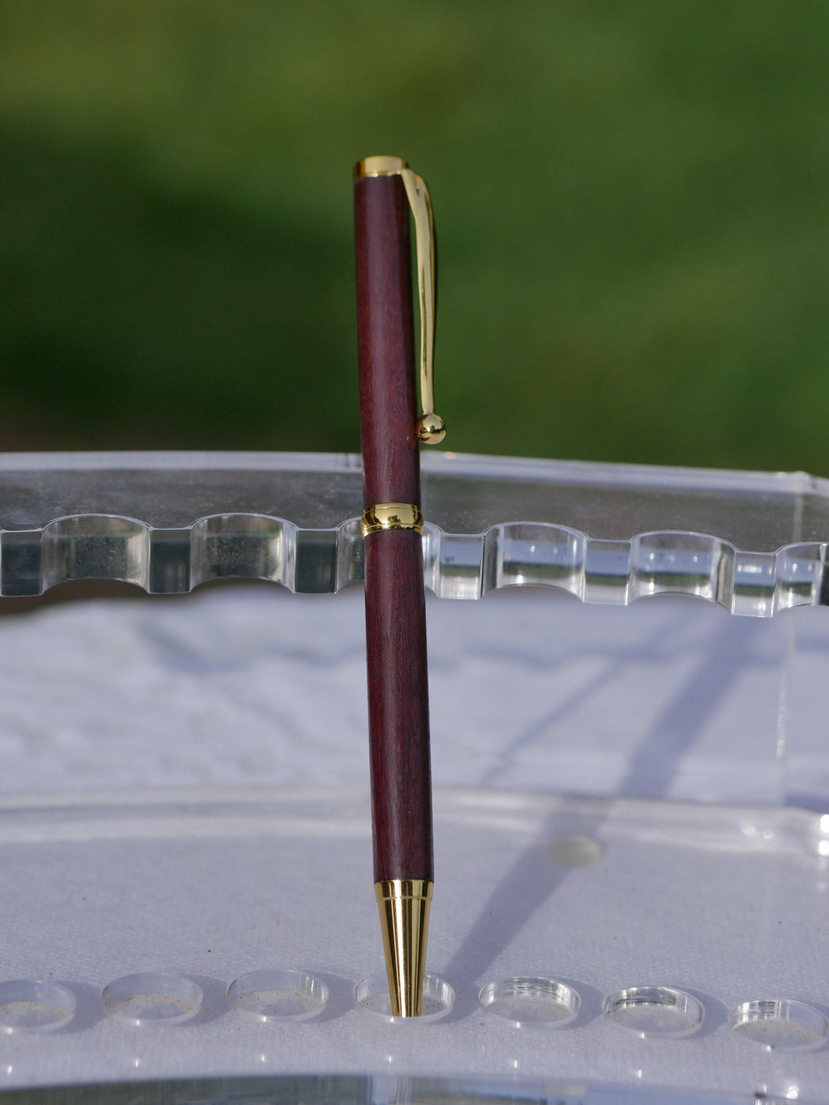 Stylo bille en bois Quart tournant, 23 essences au choix (vue 6)