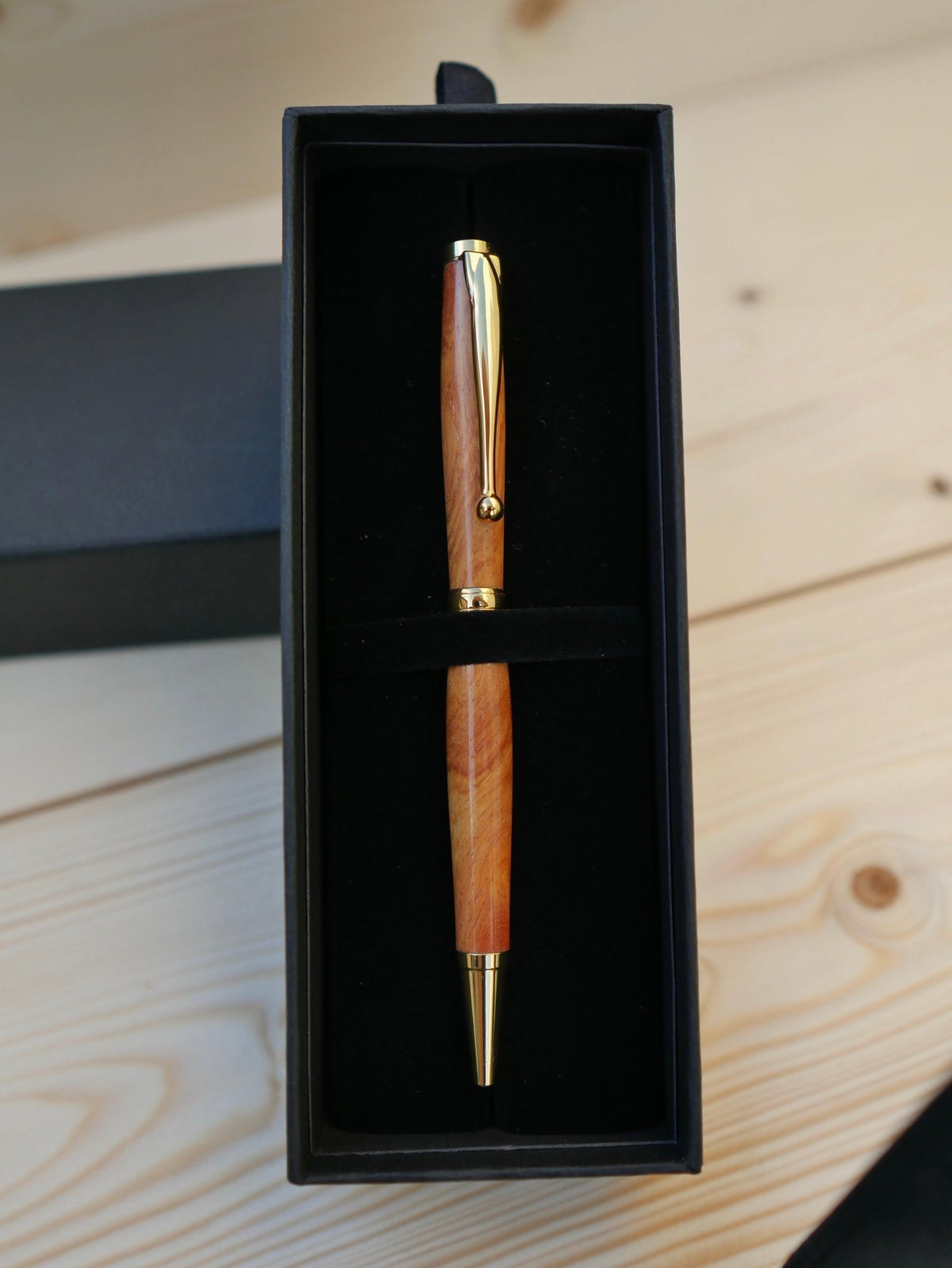 Stylo bille en bois Quart tournant, 23 essences au choix (vue 5)