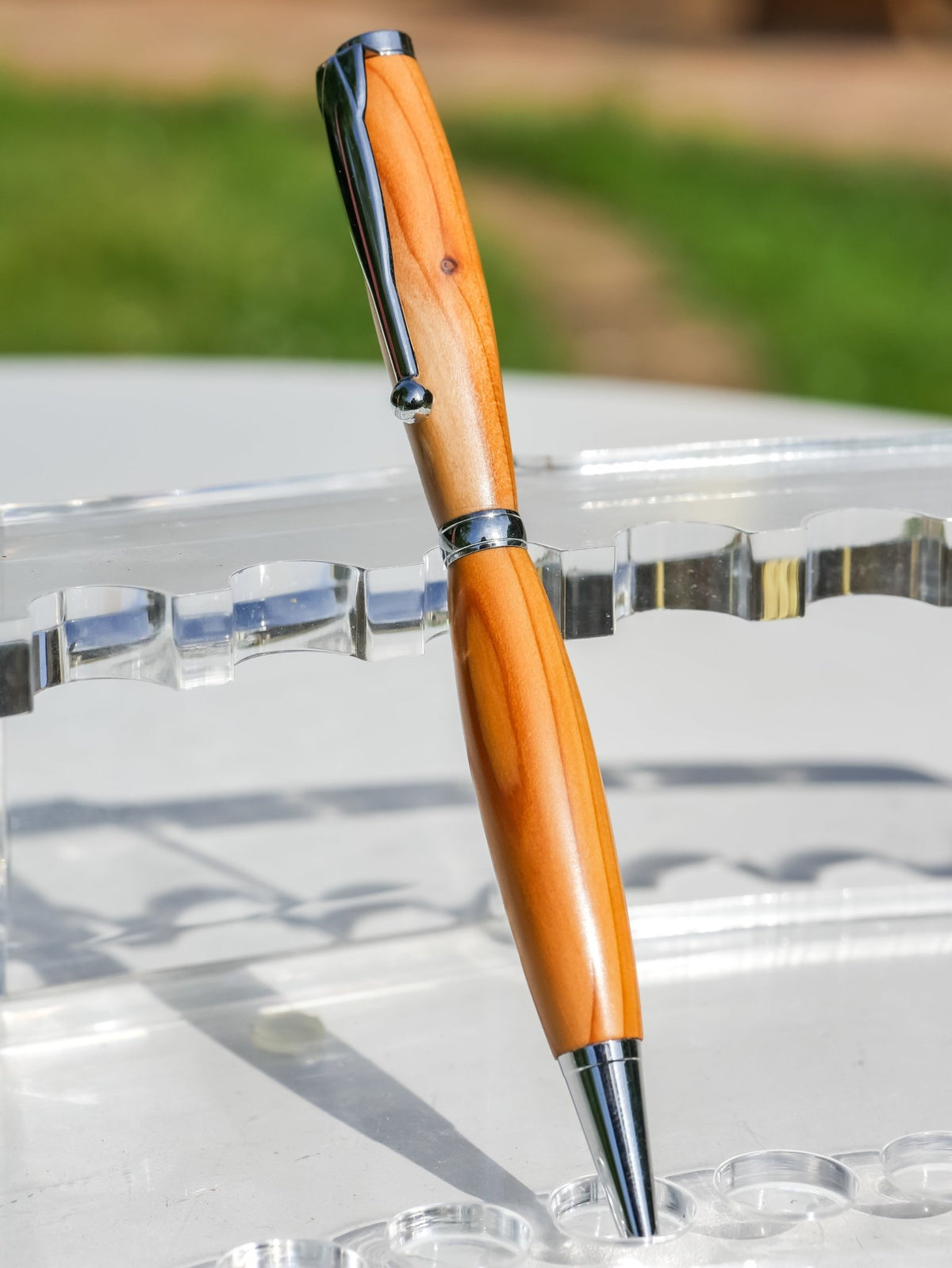 Stylo bille en bois Quart tournant, 23 essences au choix (vue 10)